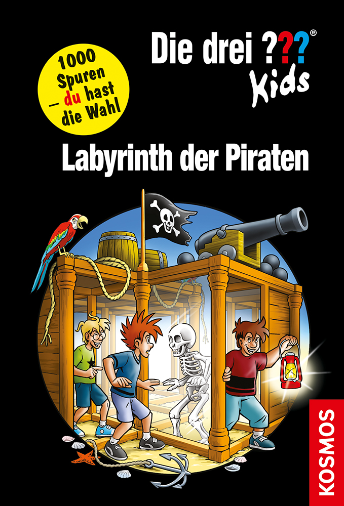 Die Drei ??? (Fragezeichen) Kids, Buch-Band 19: Die drei ??? Kids und du, Labyrinth der Piraten