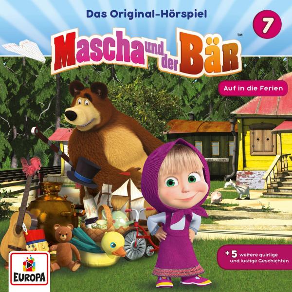Mascha und der Bär - Auf in die Ferien