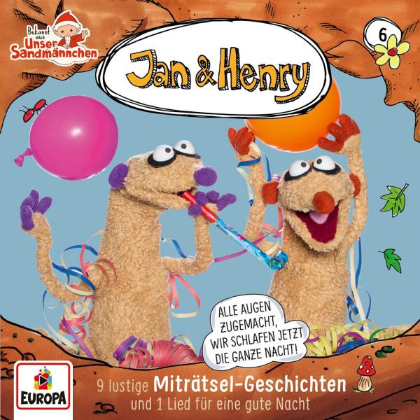 Jan & Henry - 9 lustige Miträtsel-Geschichten und 1 Lied