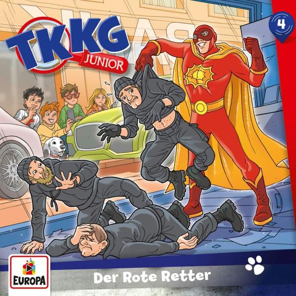 TKKG Junior Hörspiel-Folge 4: Der rote Retter