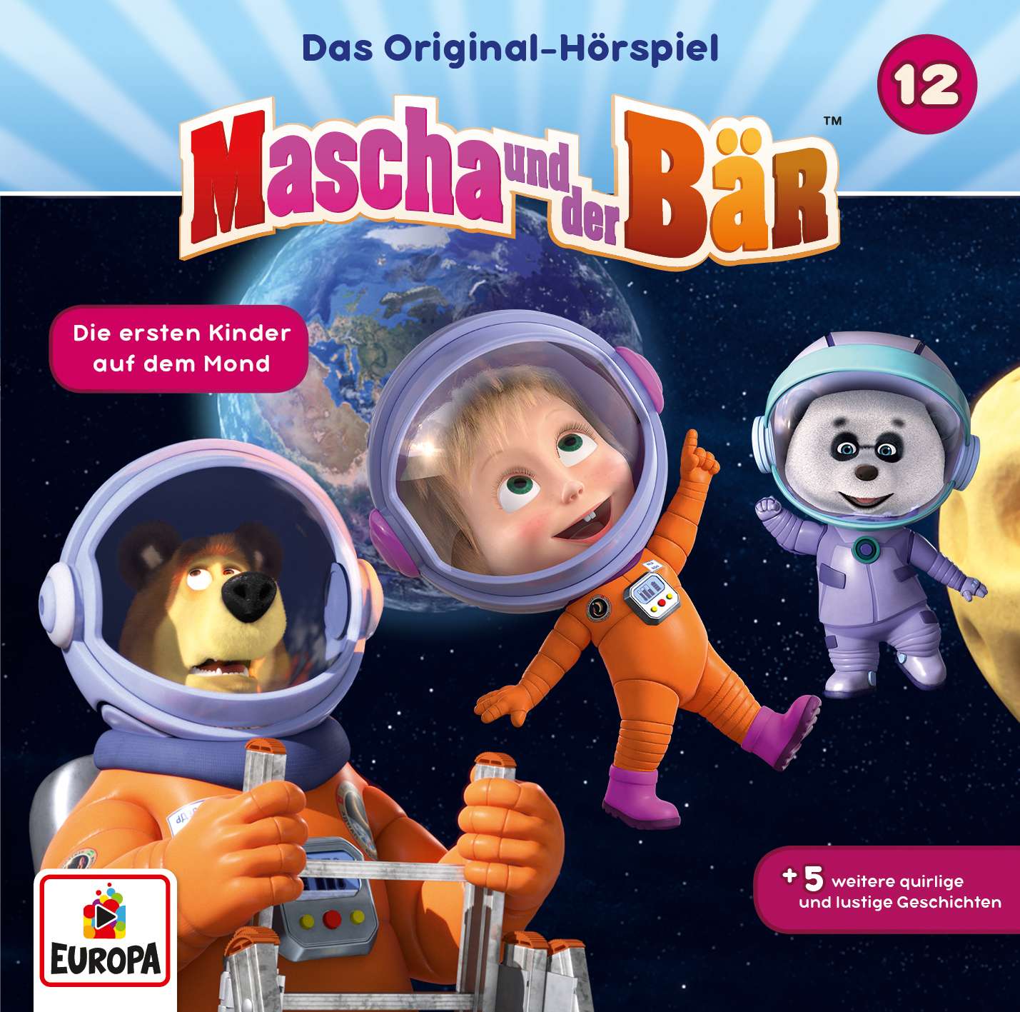 Mascha und der Bär - Die ersten Kinder auf dem Mond