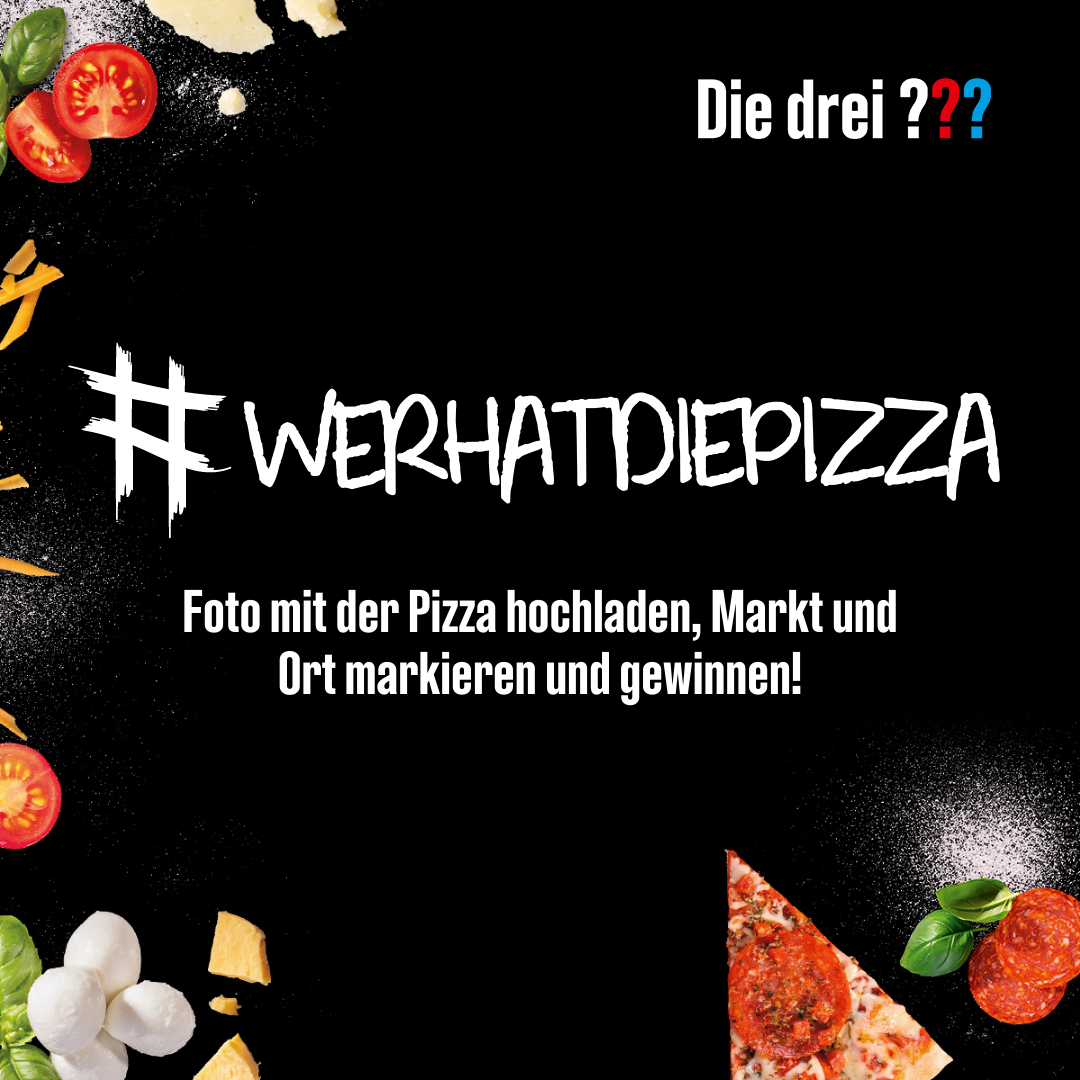 #werhatdiepizza - Die drei ??? Pizza ist jetzt auch bei Netto erhältlich!
