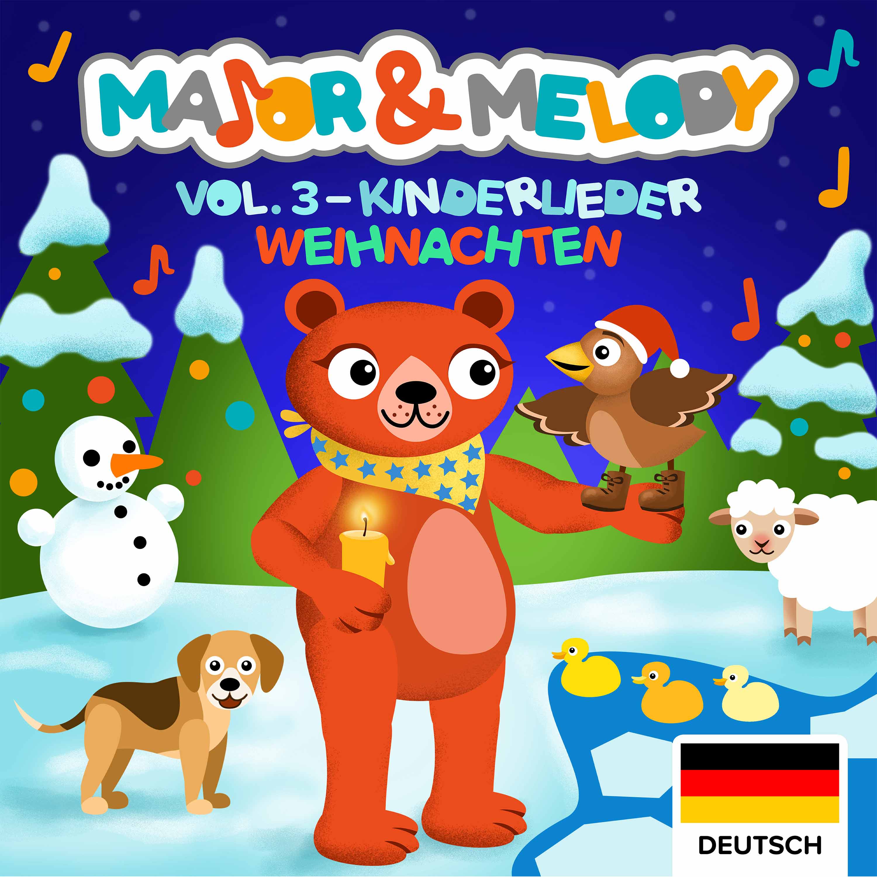 Major & Melody: Kinderlieder - Vol.3 (Weihnachten)