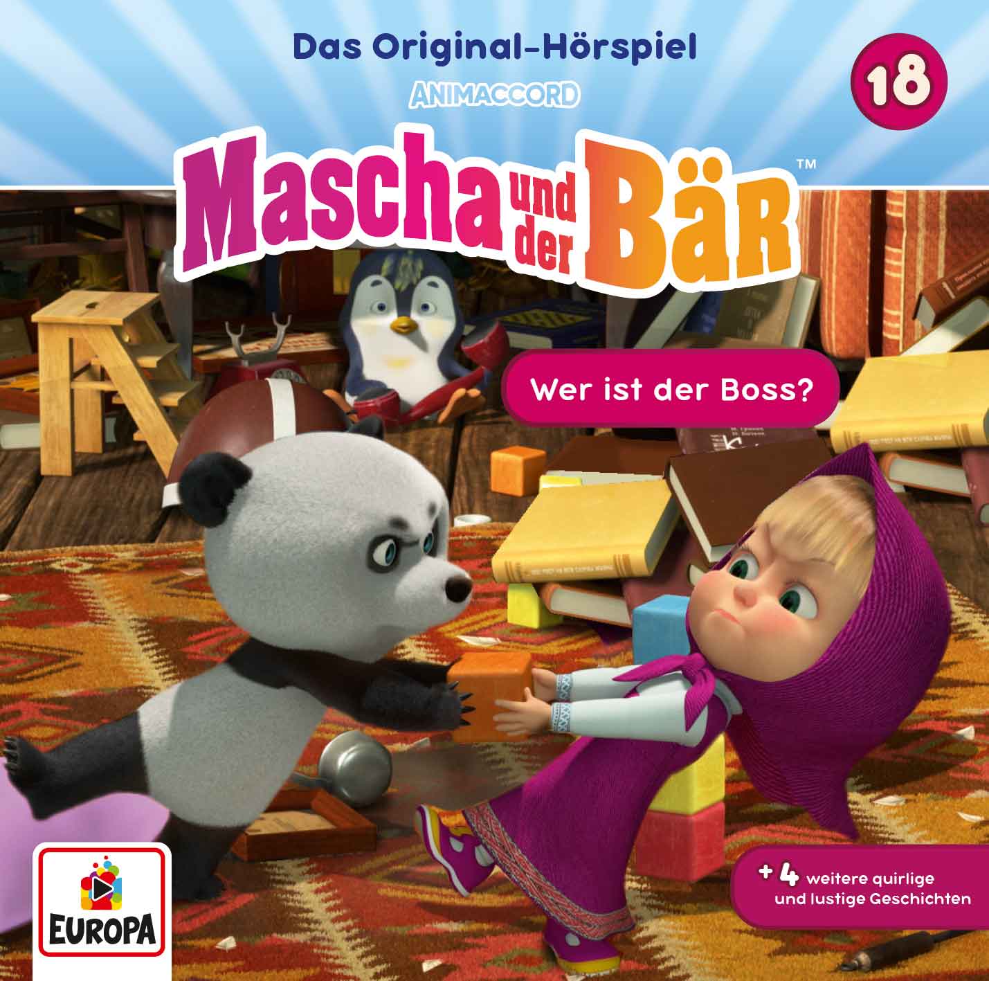 Mascha und der Bär: Wer ist der Boss?
