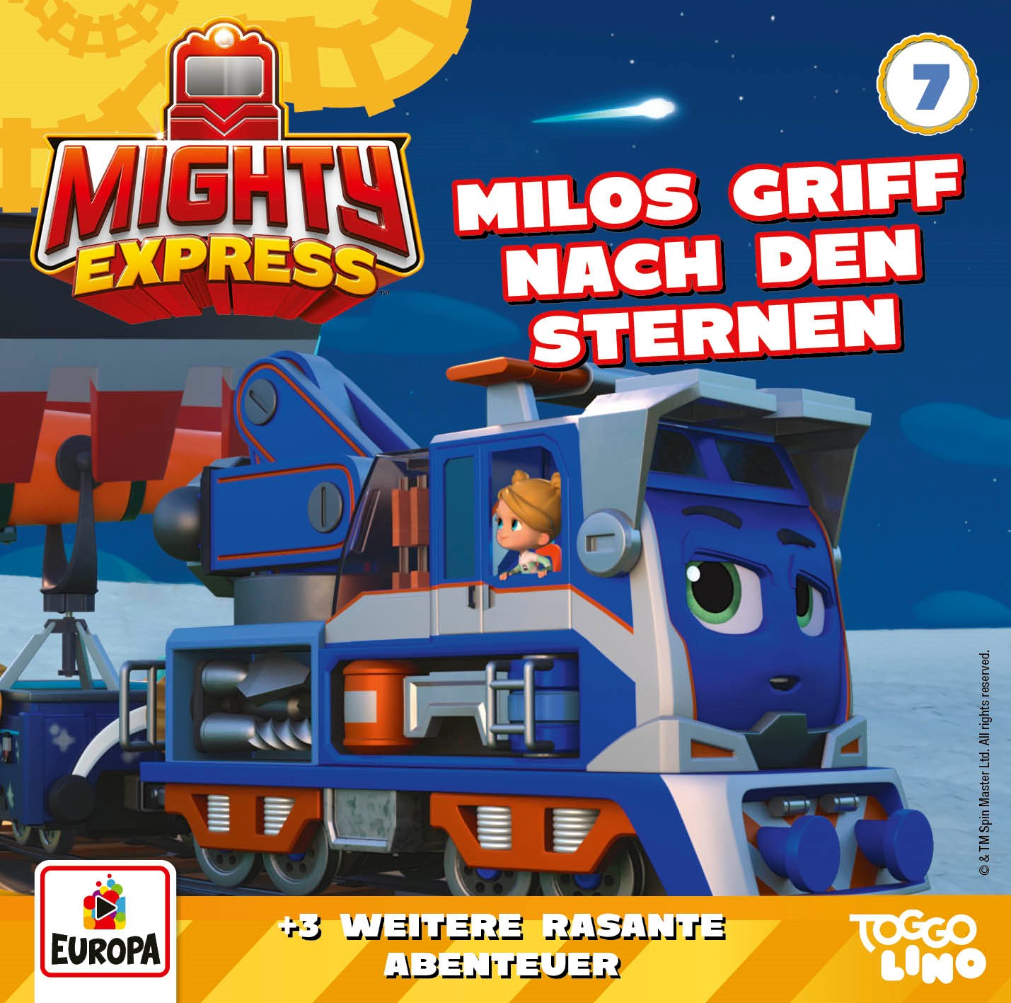 Mighty Express: Milos Griff nach den Sternen