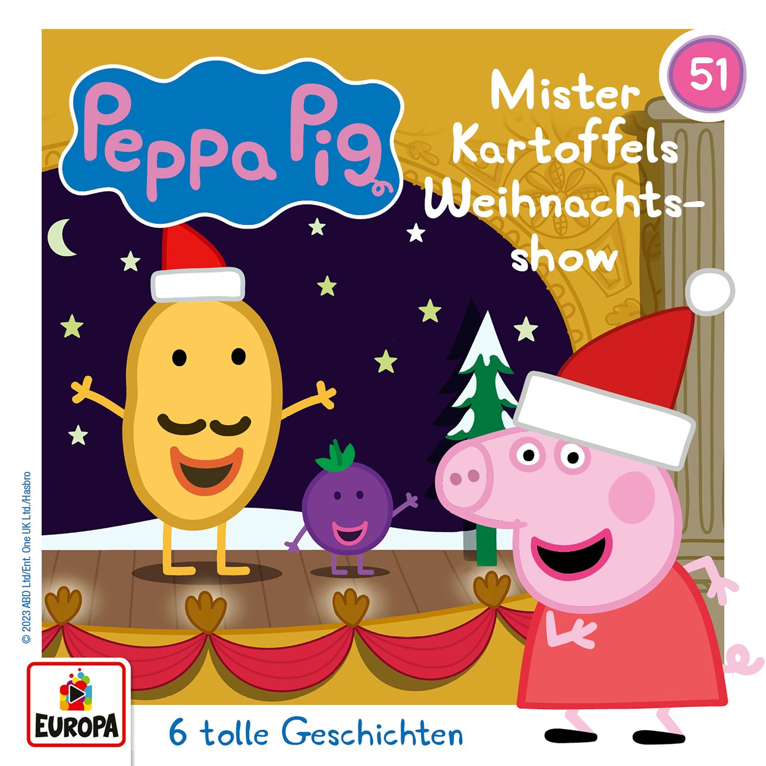 Peppa Pig Hörspiele - Mister Kartoffels Weihnachtsshow