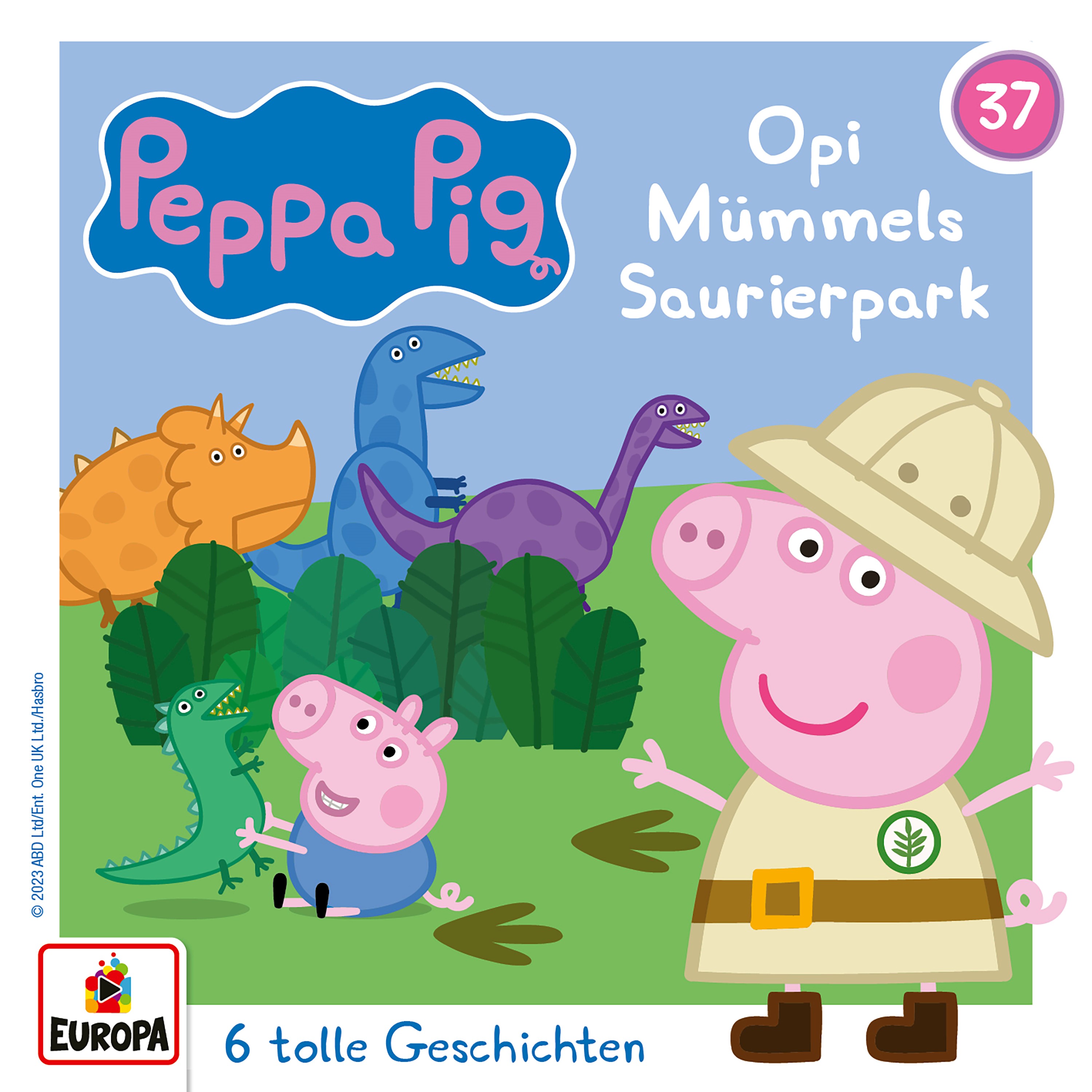 Peppa Pig Hörspiele - Opi Mümmels Saurierpark 