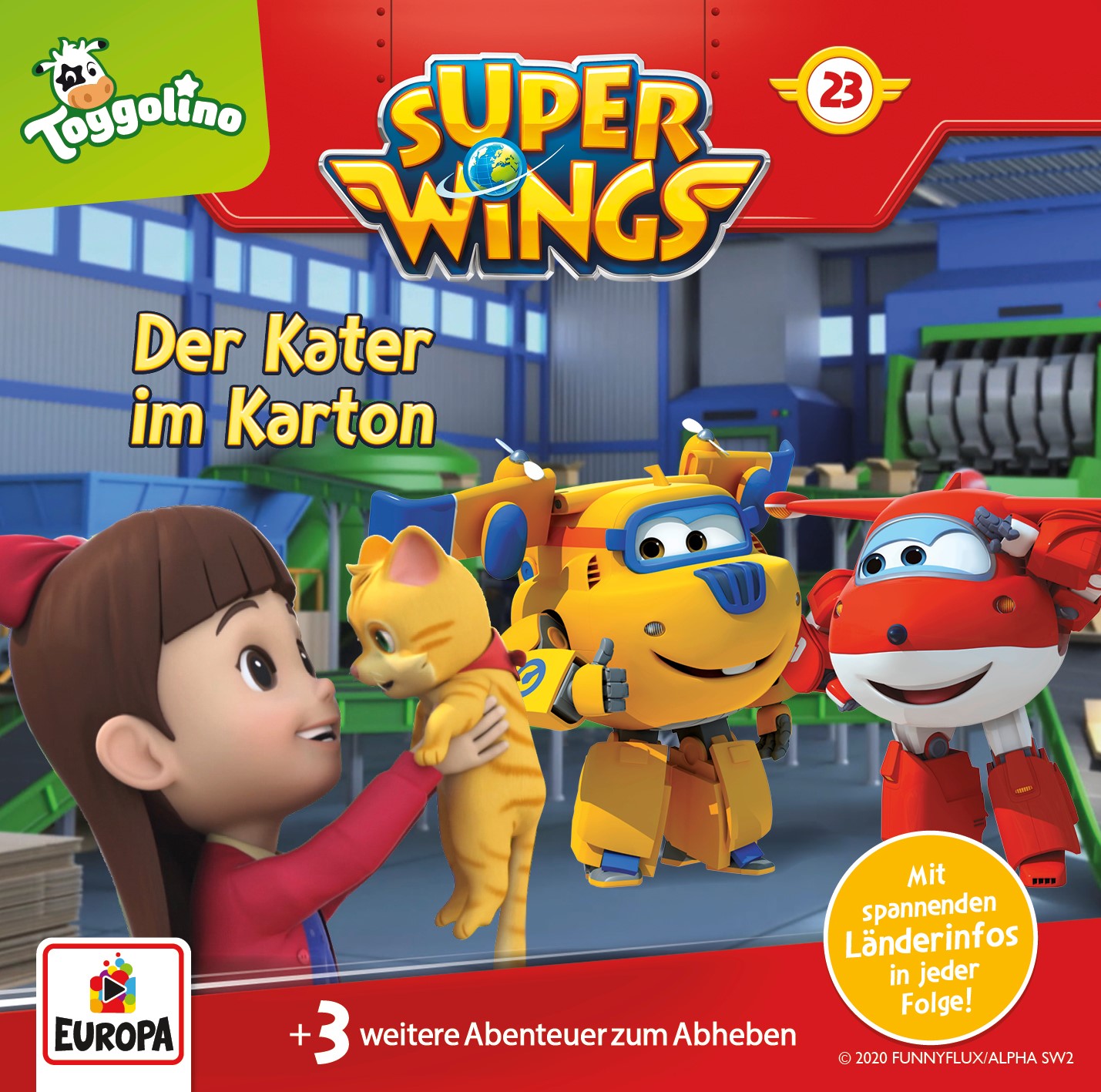 Super Wings - Der Kater im Karton