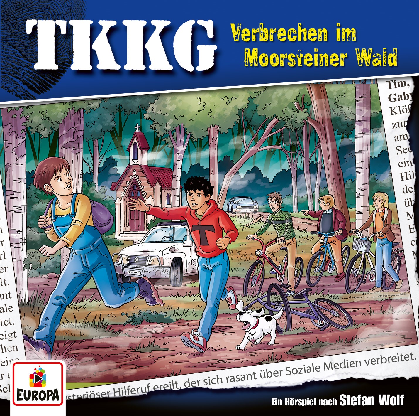 TKKG Hörspiel-Folge 215: Verbrechen im Moorsteiner Wald