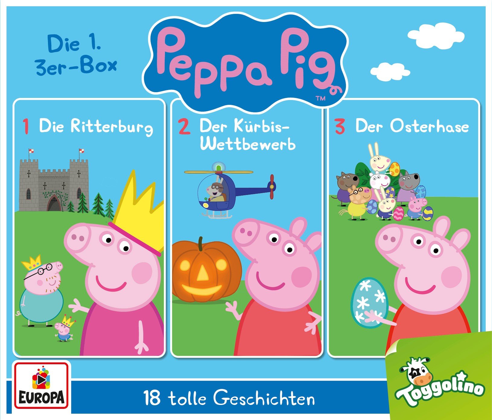Peppa Pig Hörspiele: 3er Box (Folgen 1, 2, 3)