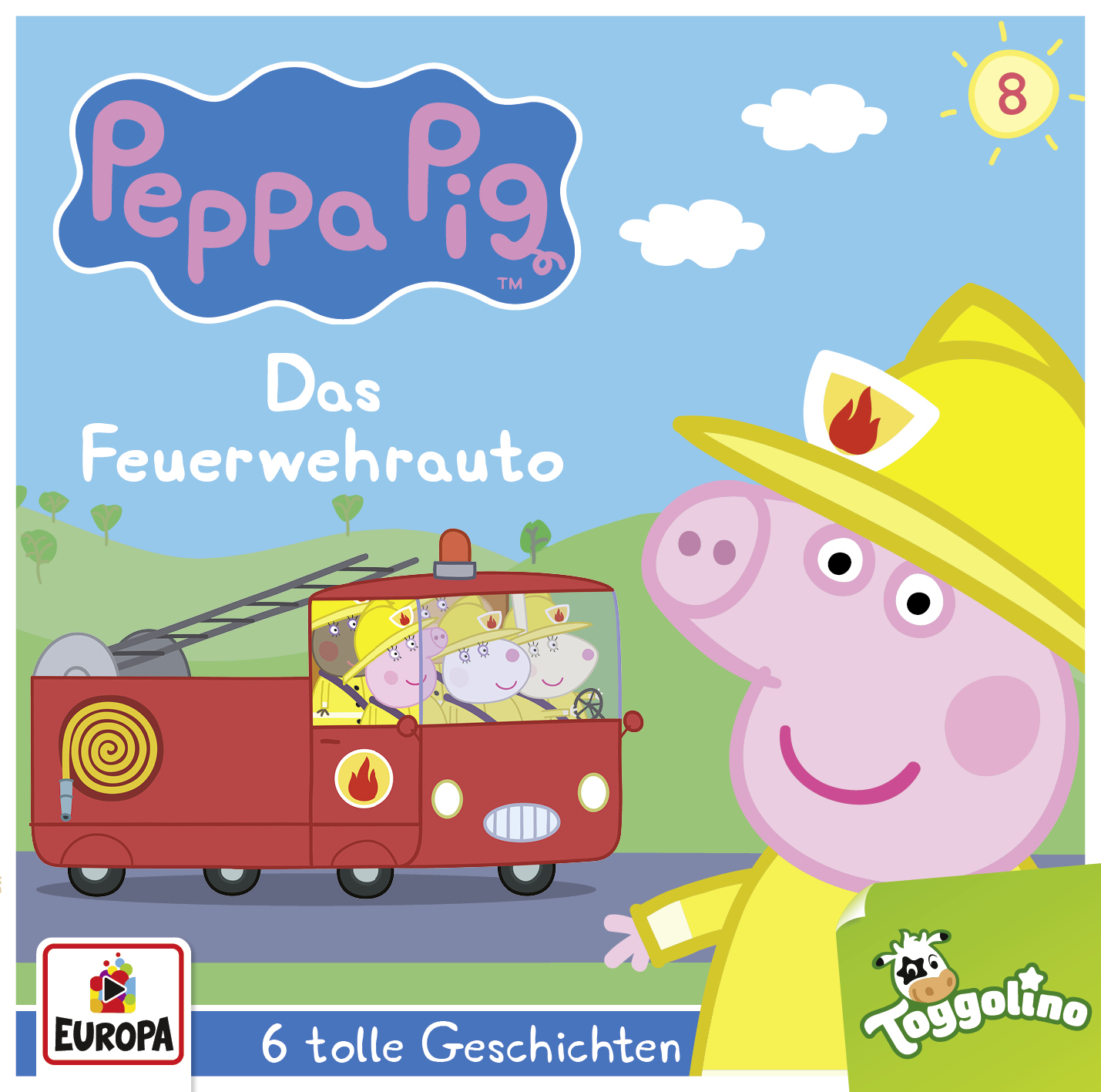 Peppa Pig Hörspiele: Das Feuerwehrauto (und 5 weitere Geschichten)