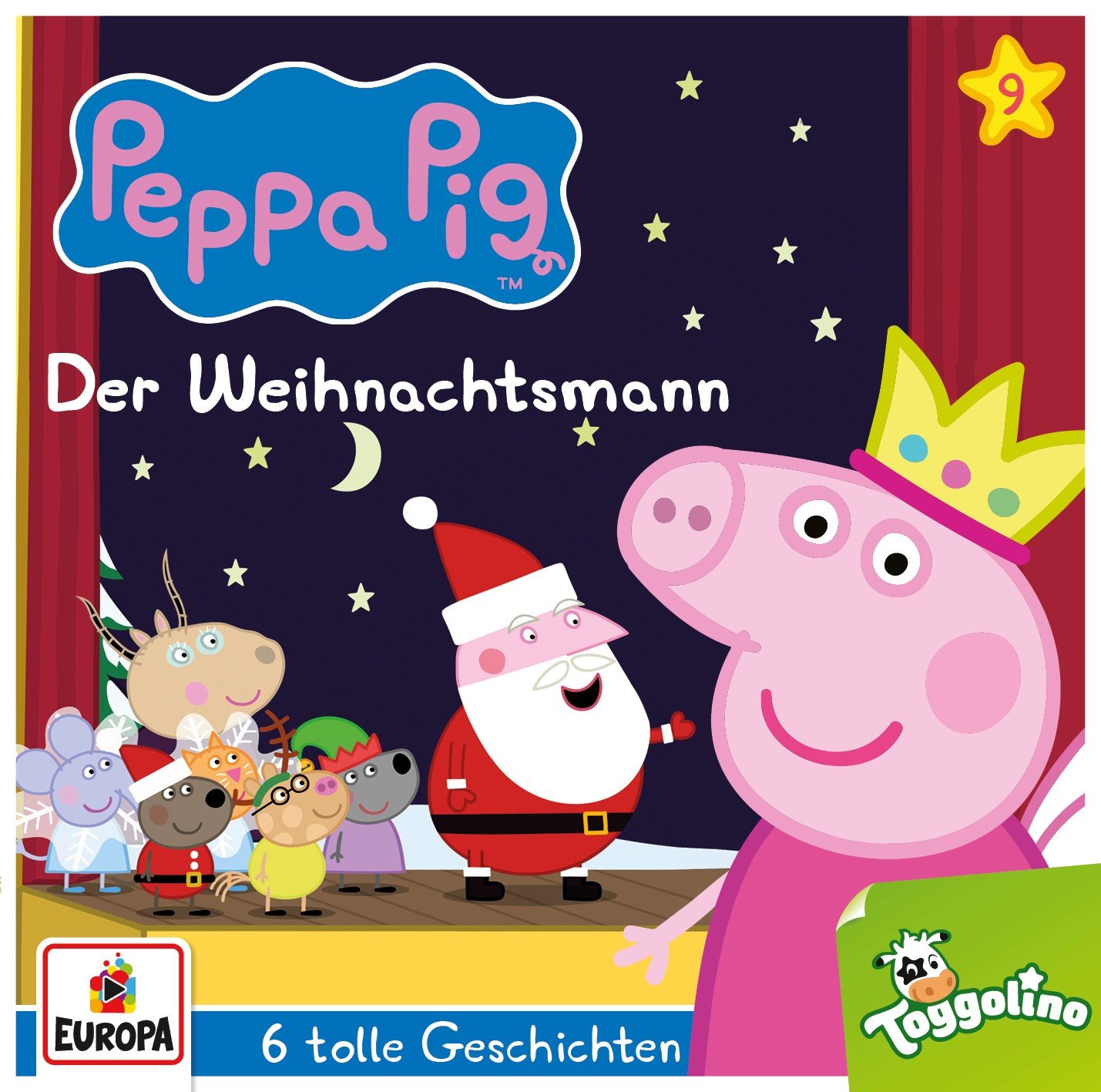 Peppa Pig Hörspiele - Der Weihnachtsmann (und 5 weitere Geschichten)