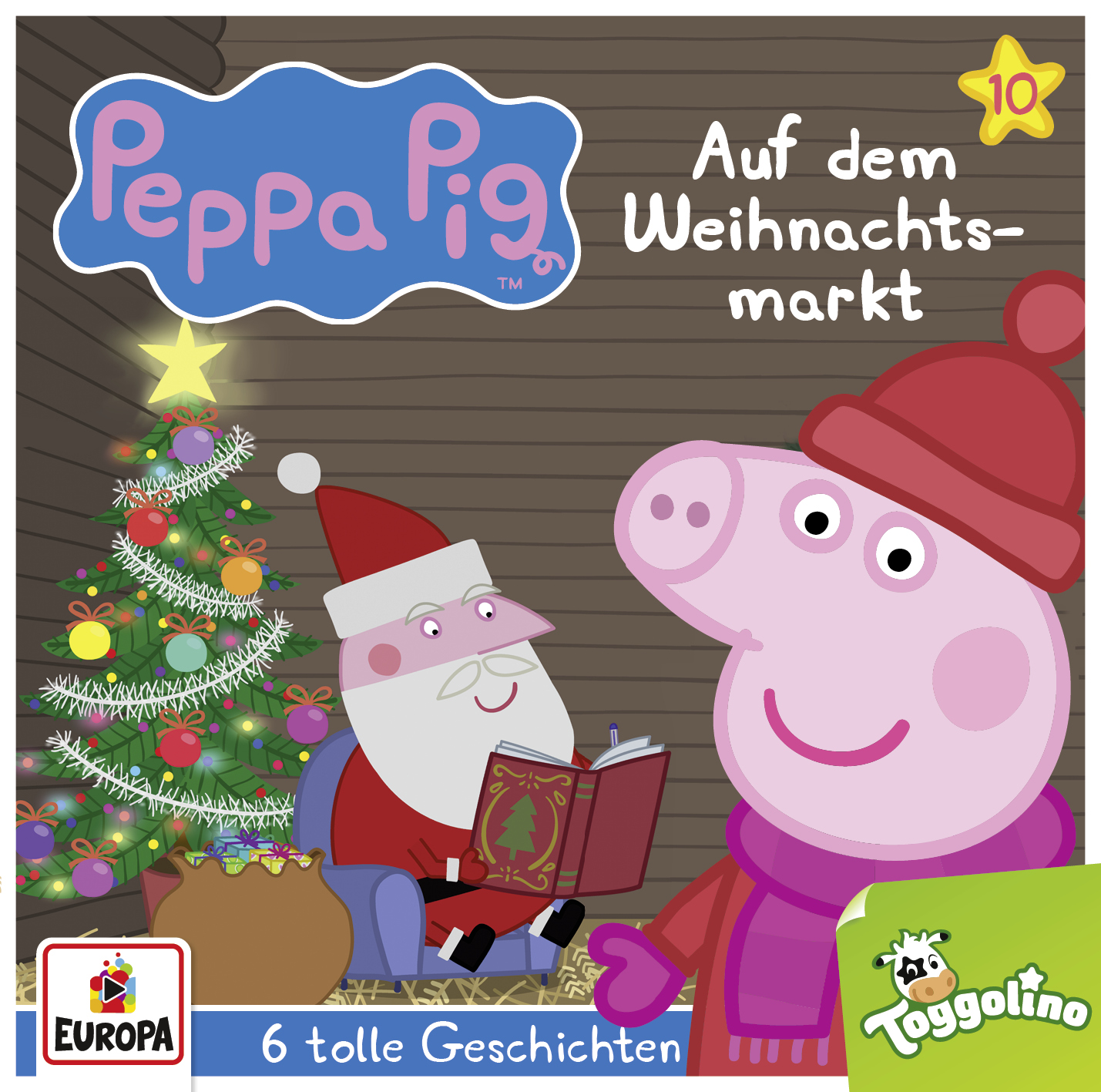 Peppa Pig Hörspiele: Auf dem Weihnachtsmarkt (und 5 weitere Geschichten)