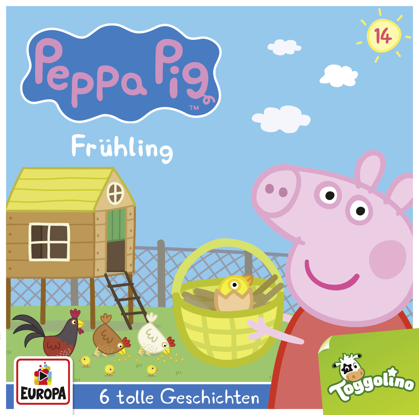 Peppa Pig Hörspiele - Frühling (und 5 weitere Geschichten)