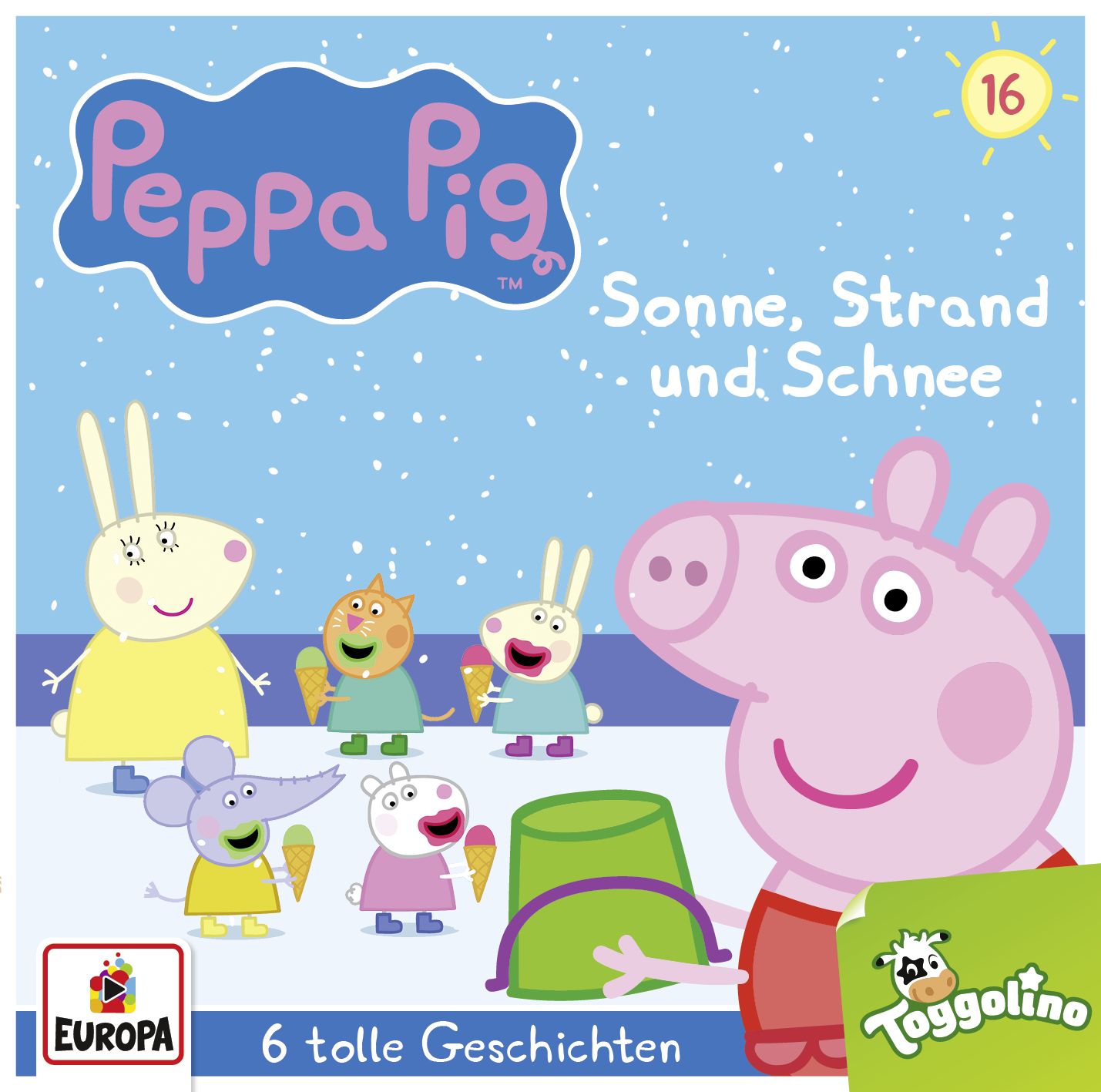 Peppa Pig Hörspiele - Sonne, Strand und Schnee