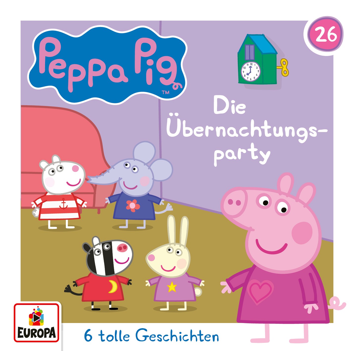 Peppa Pig Hörspiele - Die Übernachtungsparty