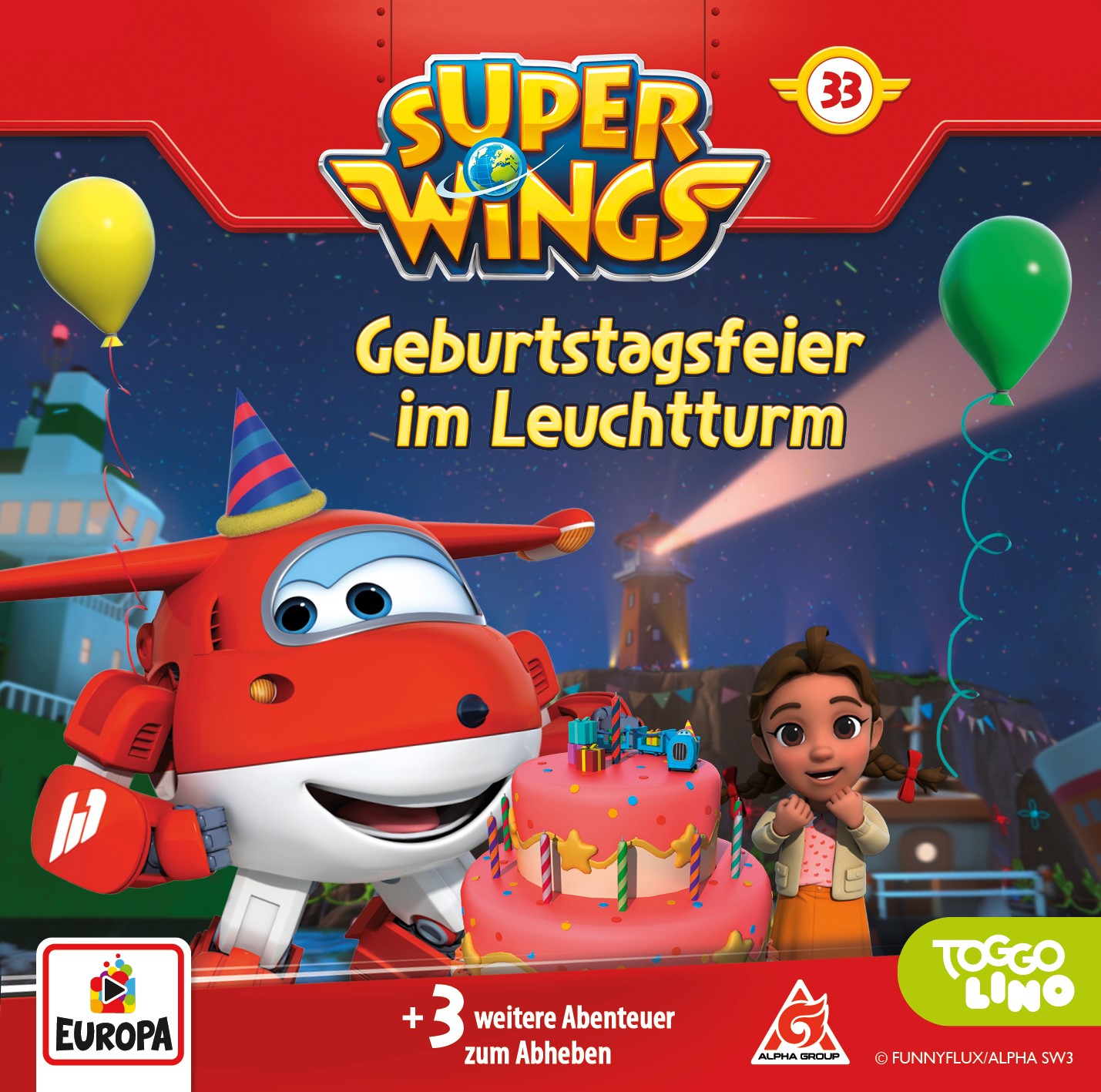 Super Wings - Geburtstagsparty im Leuchtturm