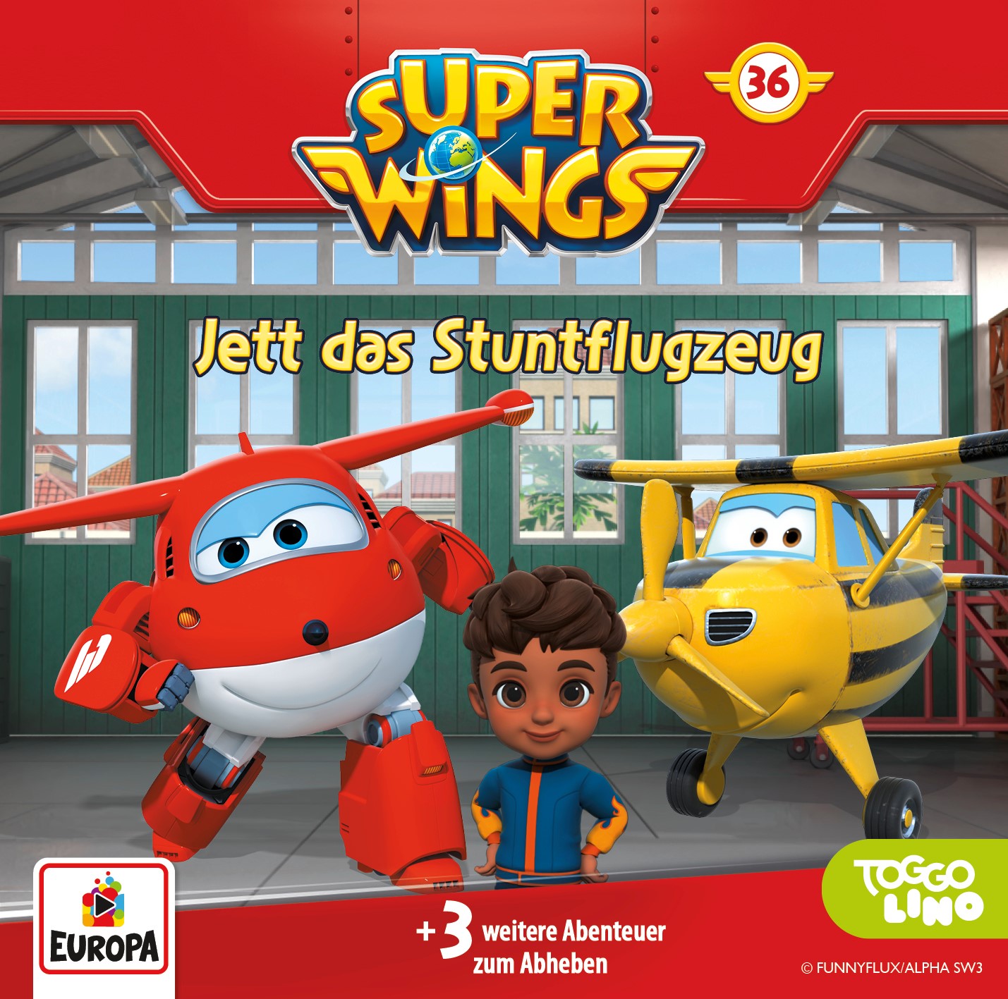 Super Wings: Jett das Stuntflugzeug