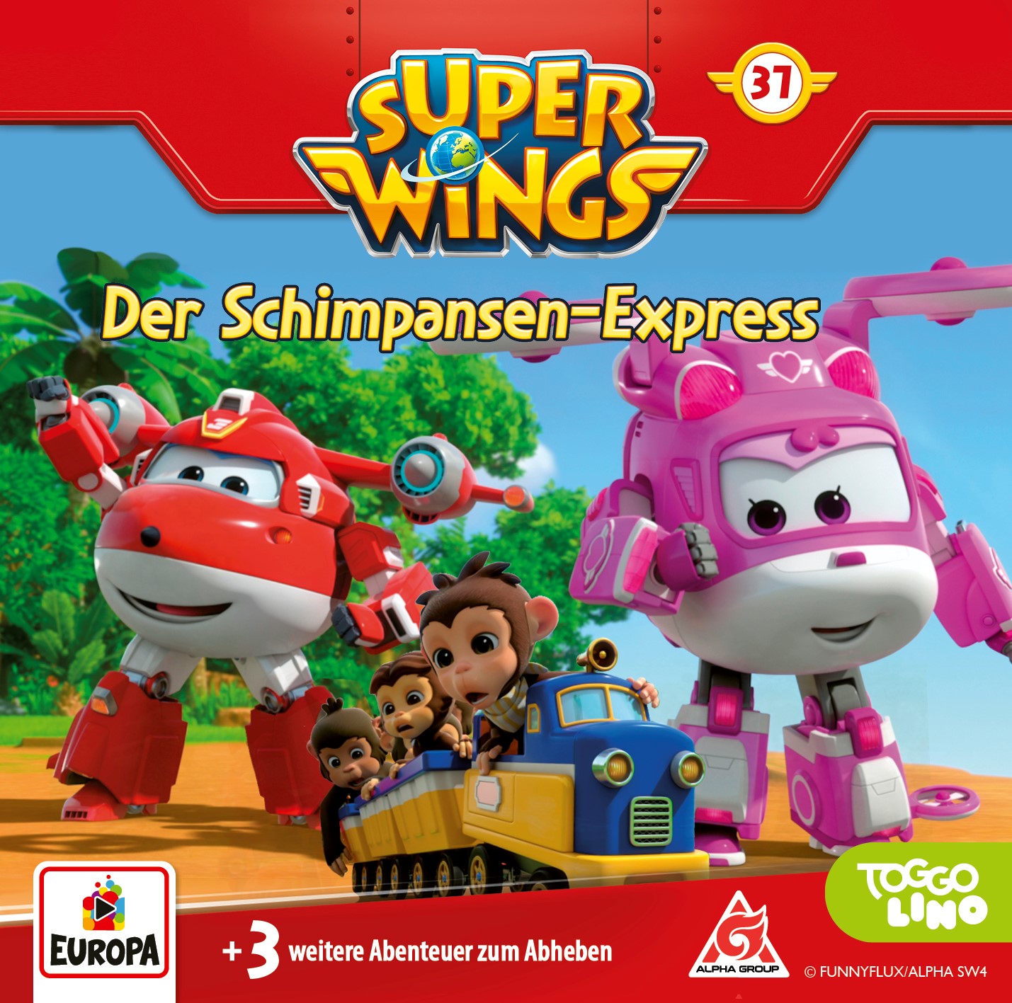 Super Wings: Der Schimpansen-Express