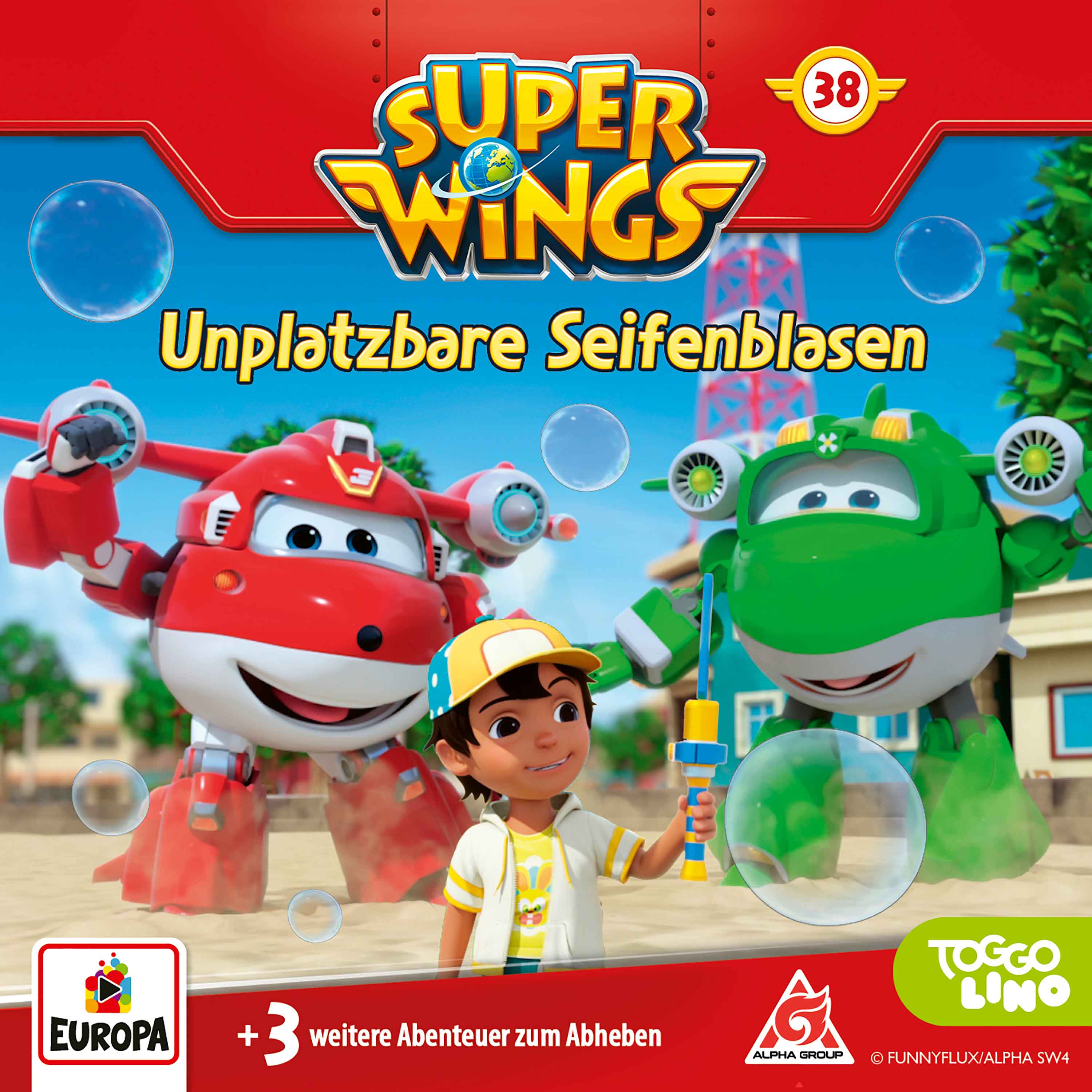 Super Wings - Unplatzbare Seifenblasen