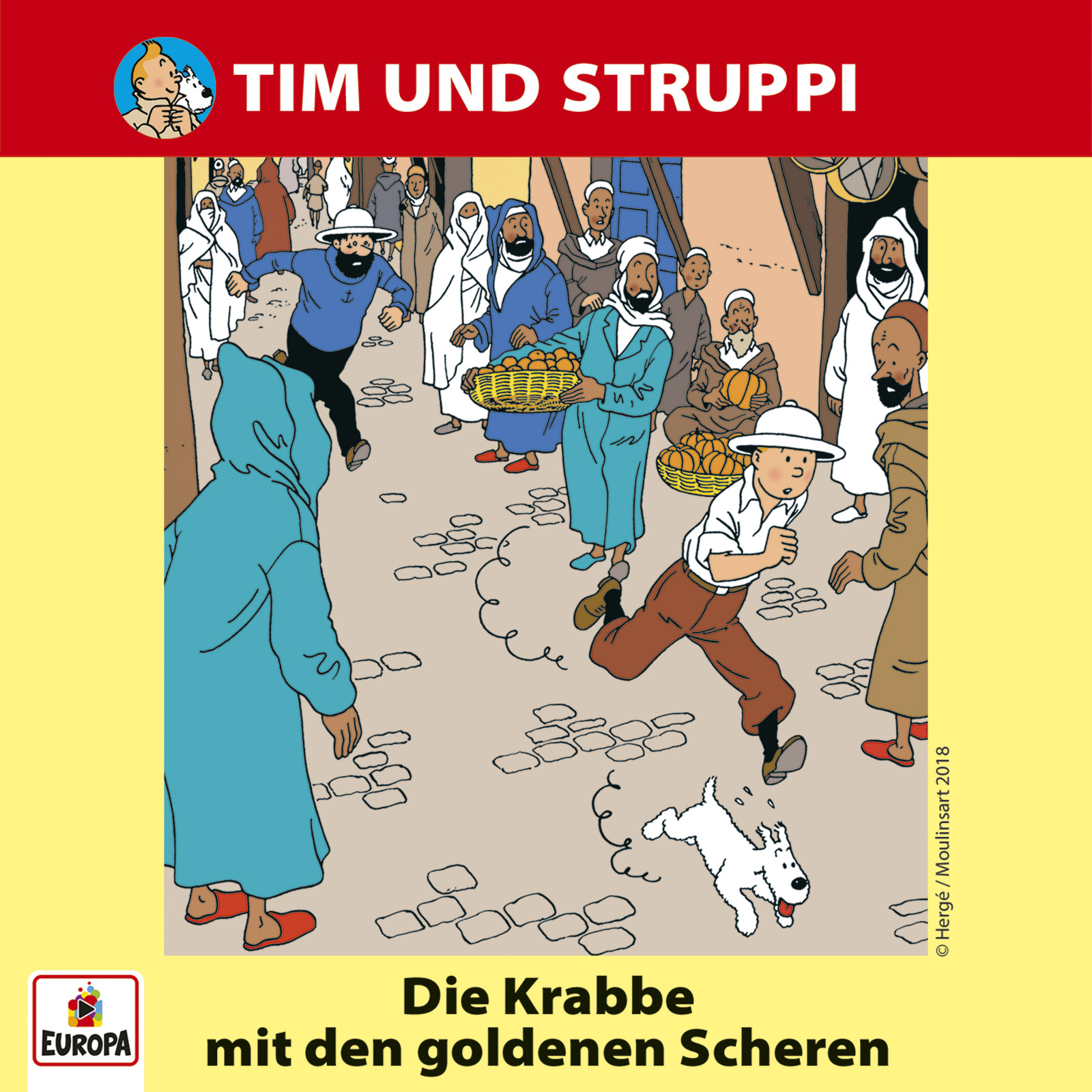 Tim & Struppi: Die Krabbe mit den goldenen Scheren