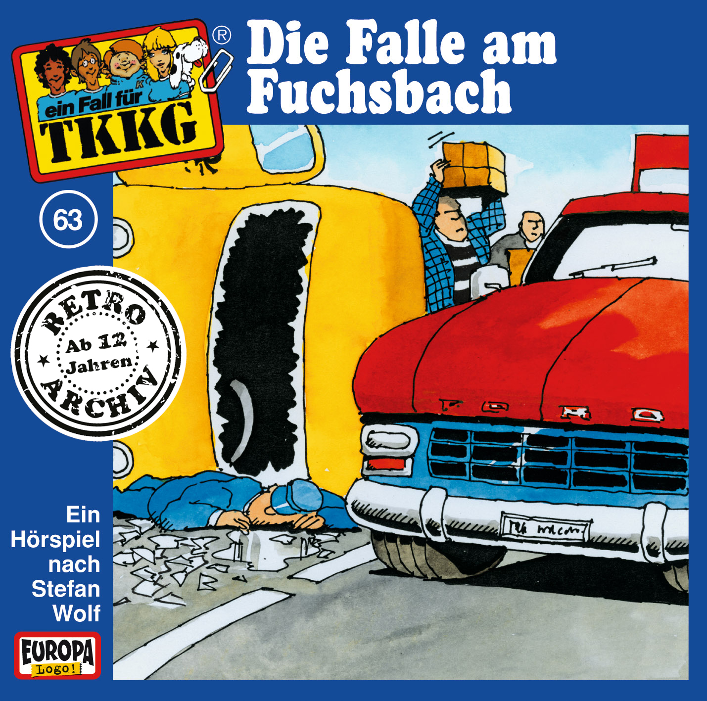 TKKG Retro-Archiv - Die Falle am Fuchsbach