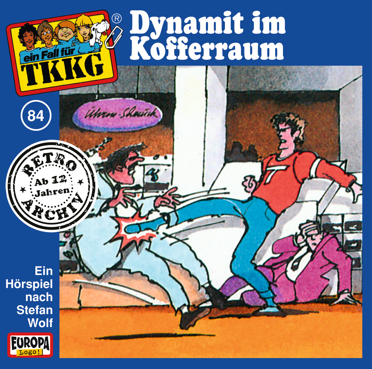 TKKG Retro-Archiv - Dynamit im Kofferraum