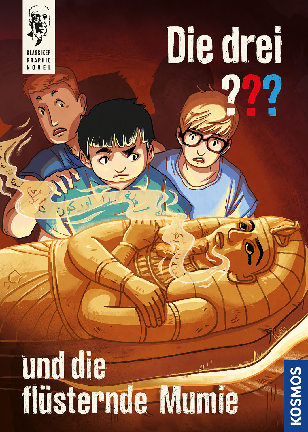 Die Drei ??? (Fragezeichen), Buch-Special: Die flüsternde Mumie (Graphic Novel)