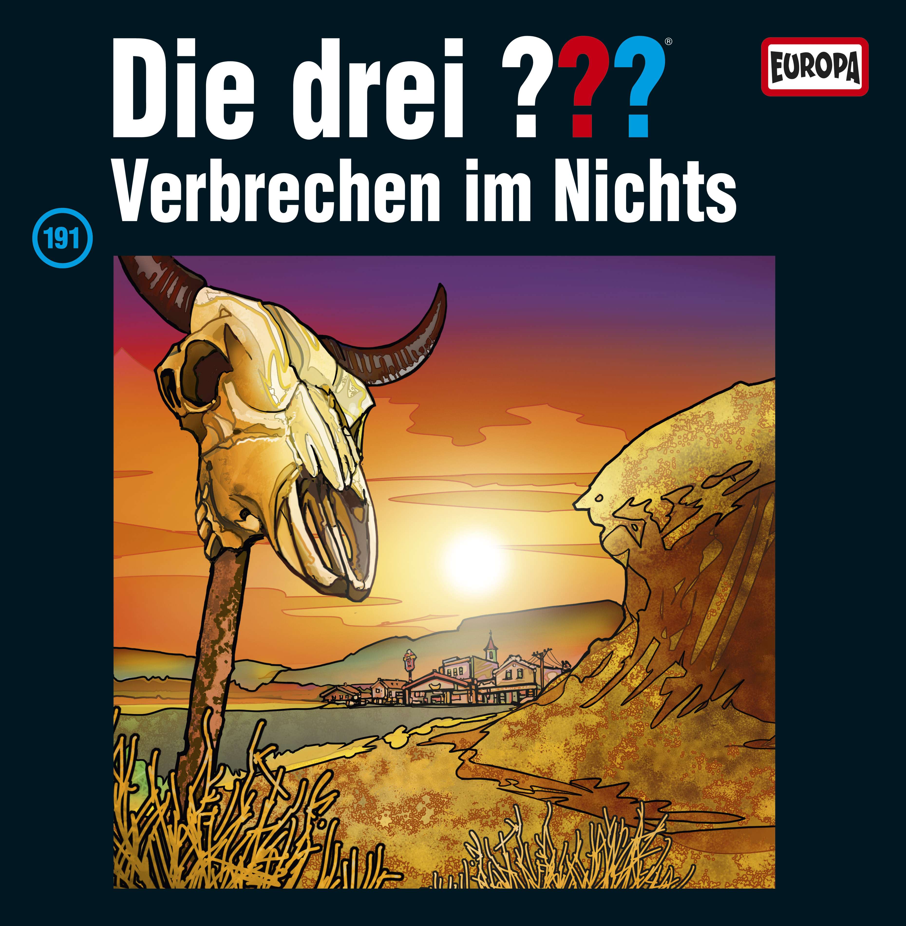 Die Drei ??? (Fragezeichen), Vinyl-Folge 191: Verbrechen im Nichts (Vinyl)