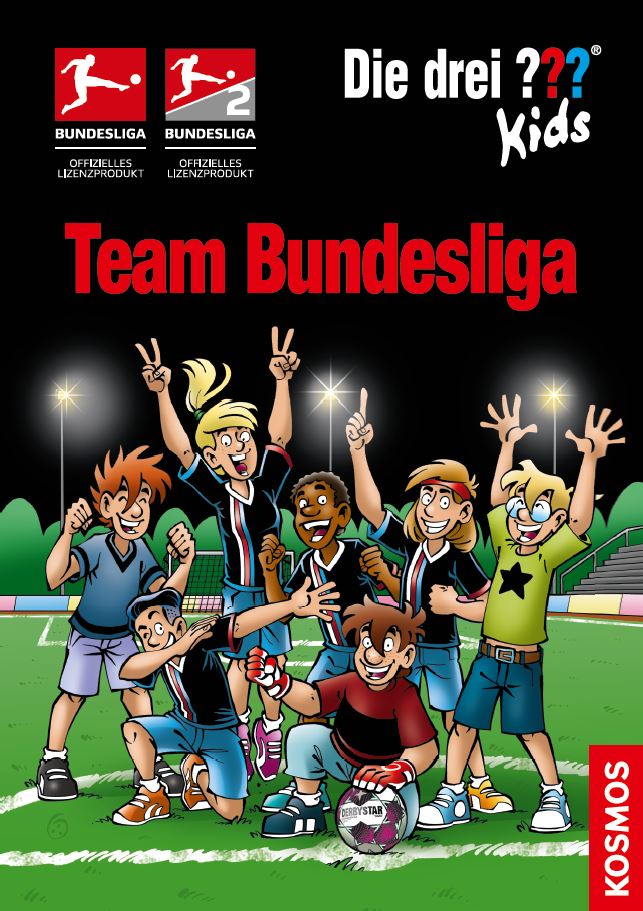 Die Drei ??? (Fragezeichen) Kids, Buch-Band 500: Die drei ??? Kids team Bundesliga