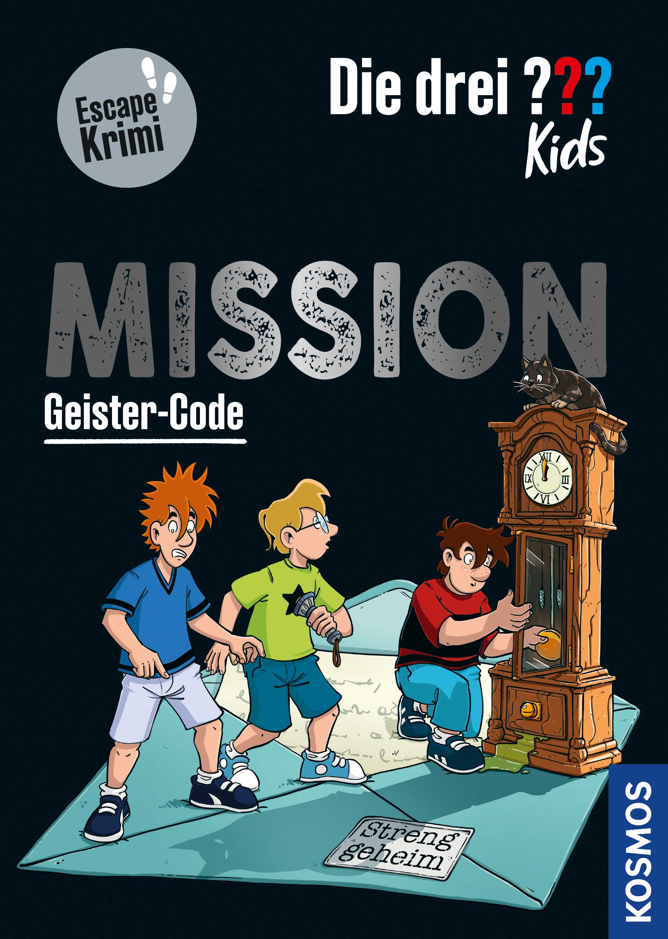 Die Drei ??? (Fragezeichen) Kids, Buch-Special: Geister-code (Escape Krimi)