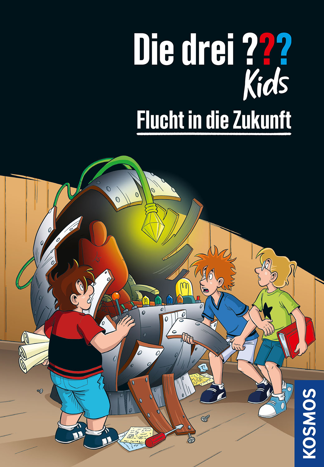 Die Drei ??? (Fragezeichen) Kids, Buch-Band 5: Flucht in die Zukunft