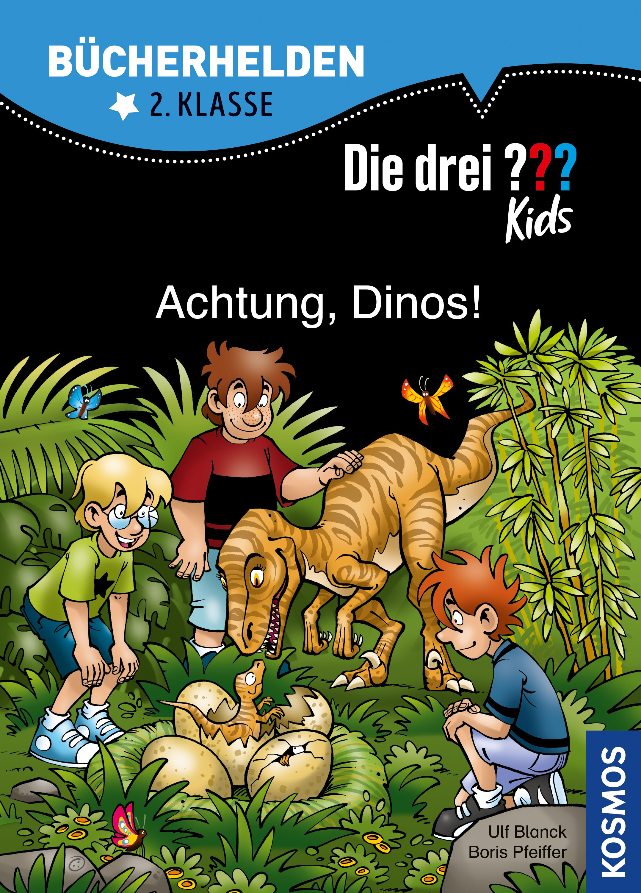 Die Drei ??? (Fragezeichen) Kids, Buch-Special: Achtung, Dinos! (Bücherhelden 2.Klasse) 