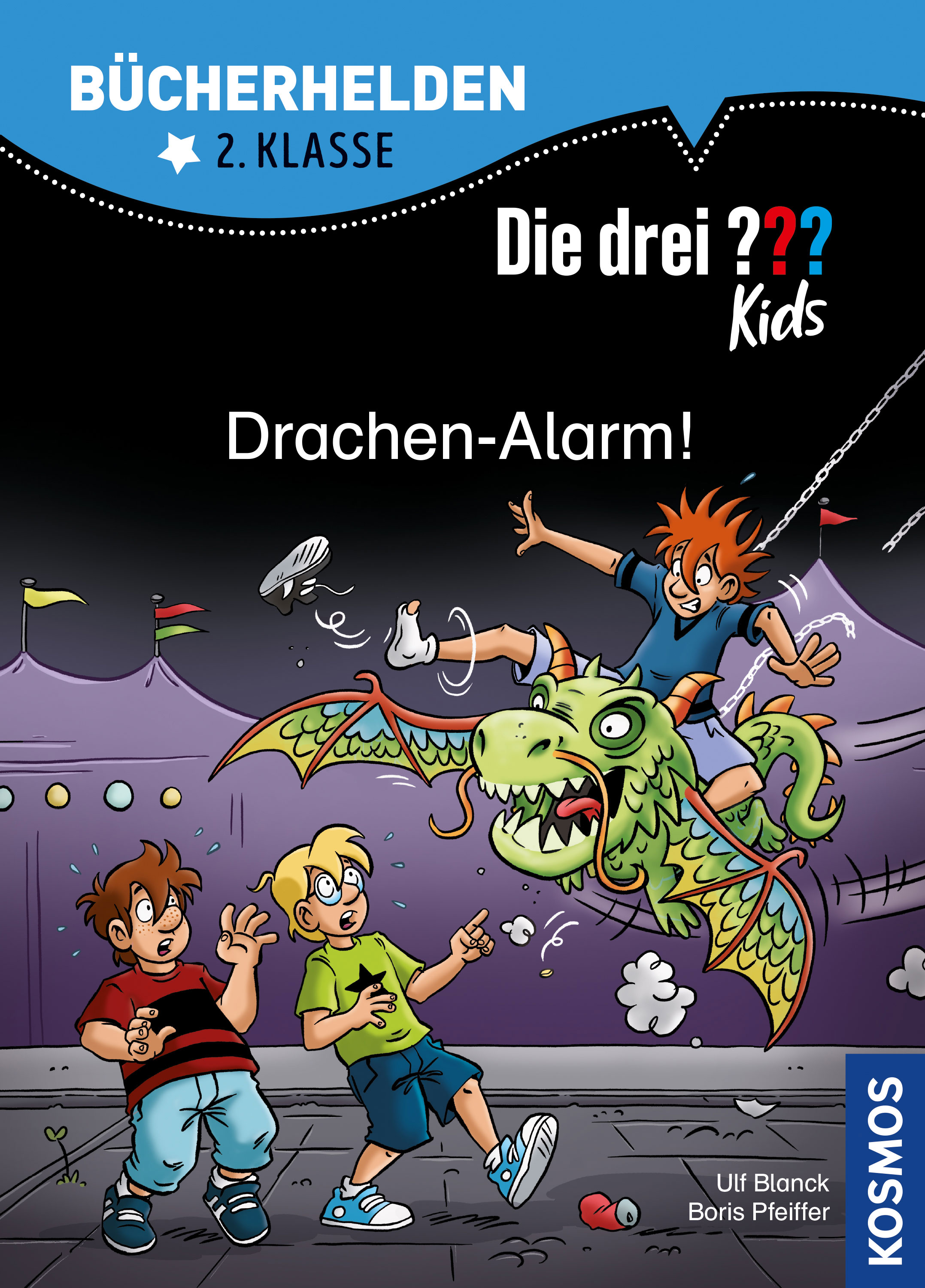 Die Drei ??? (Fragezeichen) Kids, Buch-Special: Drachen-Alarm! (Bücherhelden 2. Klasse) 