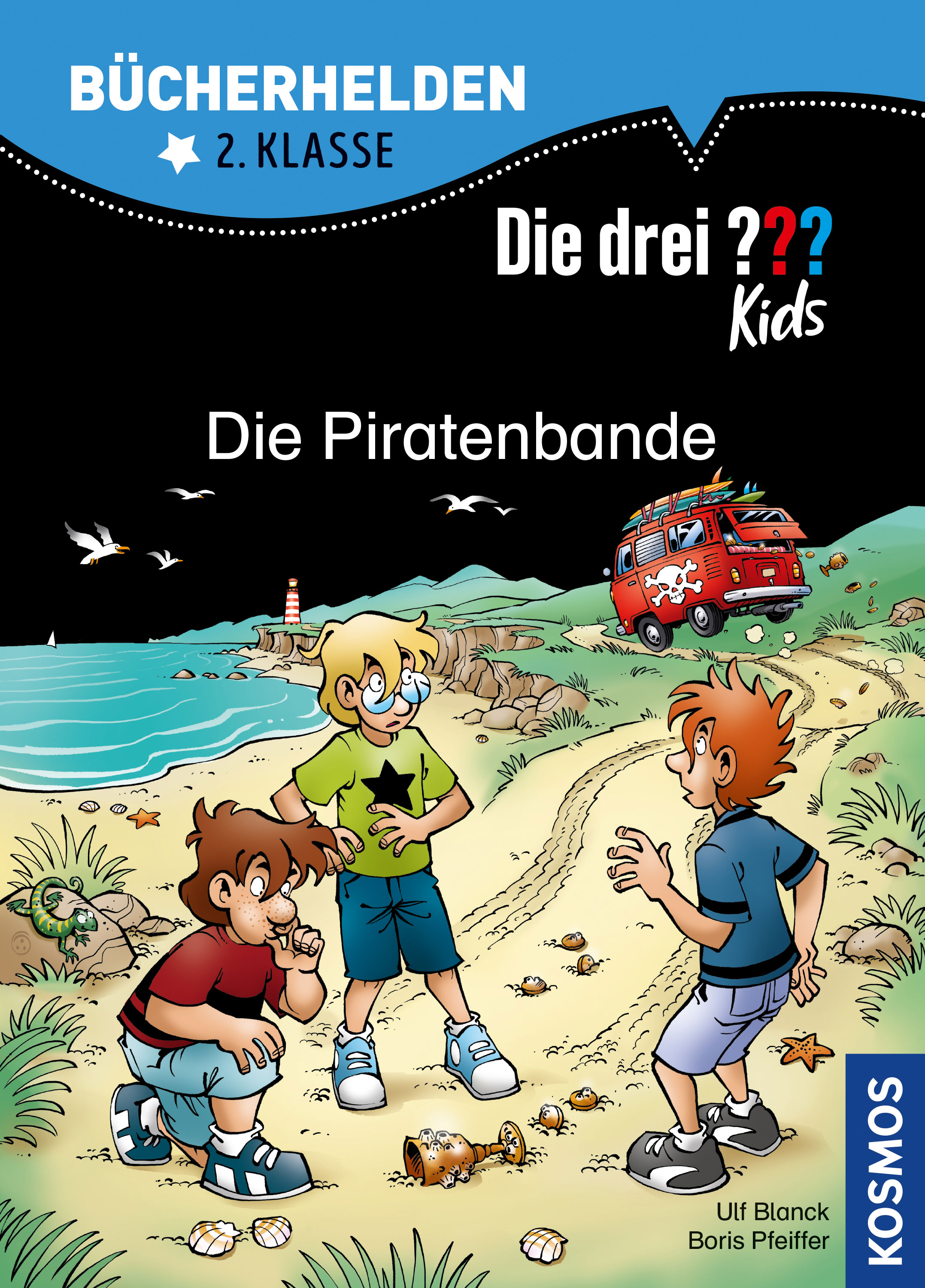 Die Drei ??? (Fragezeichen) Kids, Buch-Special: Die Piratenbande (Bücherhelden 2.Klasse)