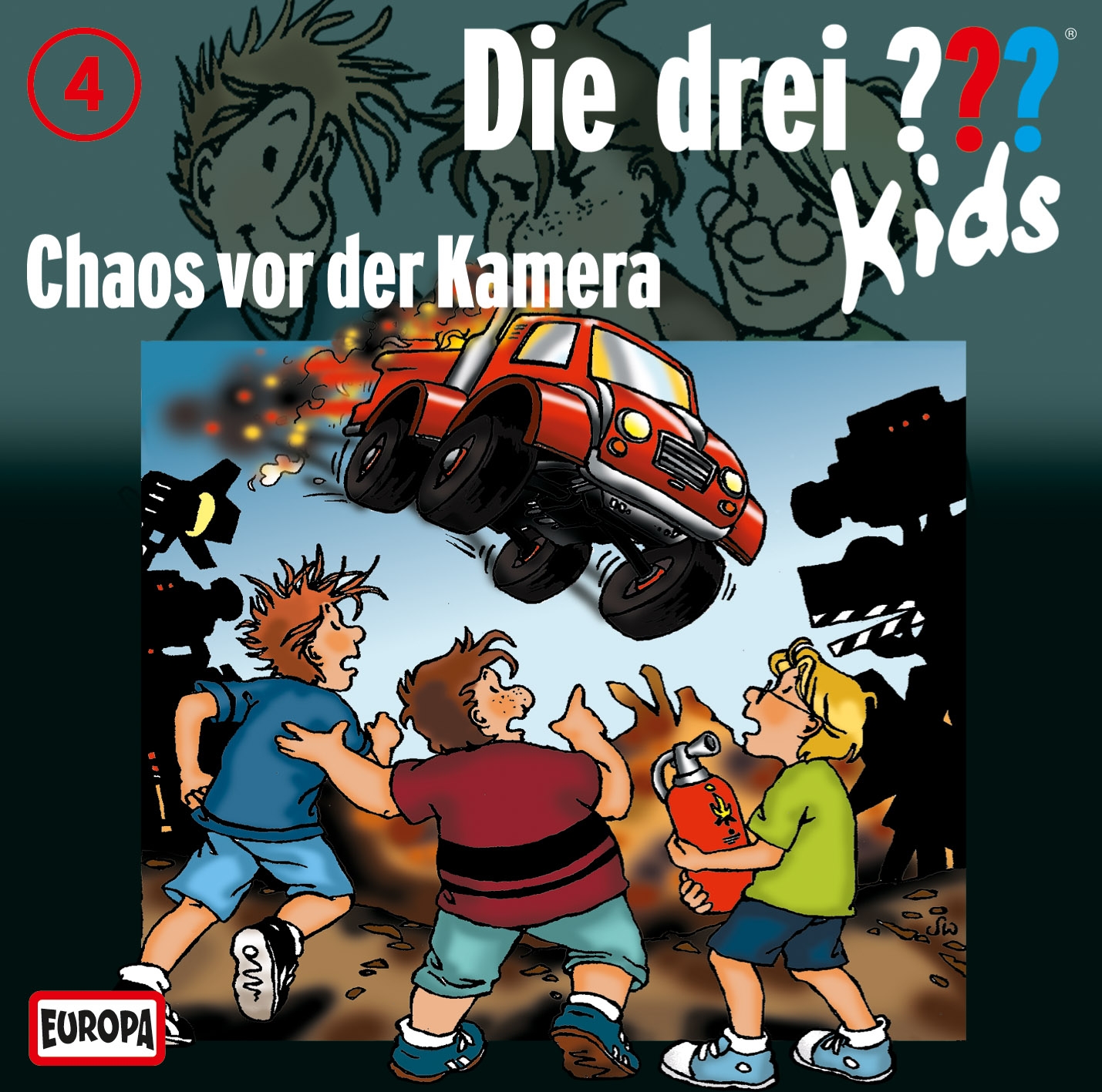 Die Drei ??? (Fragezeichen) Kids, Hörspiel-Folge 4: Chaos vor der Kamera
