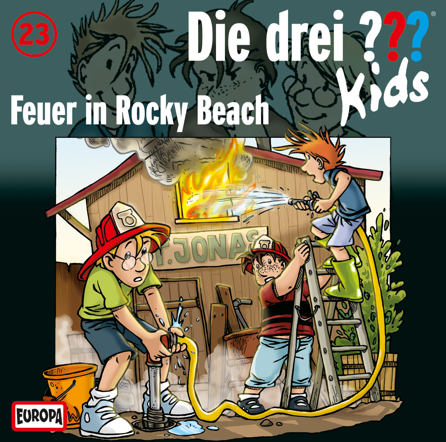 Die Drei ??? (Fragezeichen) Kids, Hörspiel-Folge 23: Feuer in Rocky Beach