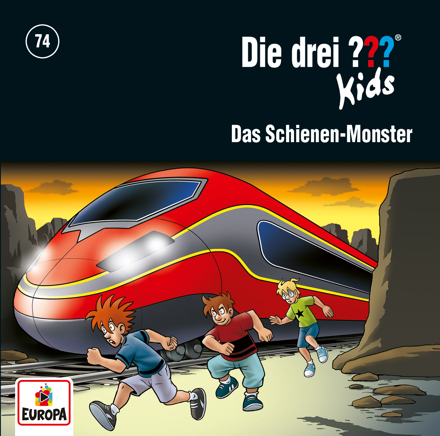 Die Drei ??? (Fragezeichen) Kids, Hörspiel-Folge 74: Das Schienen-Monster