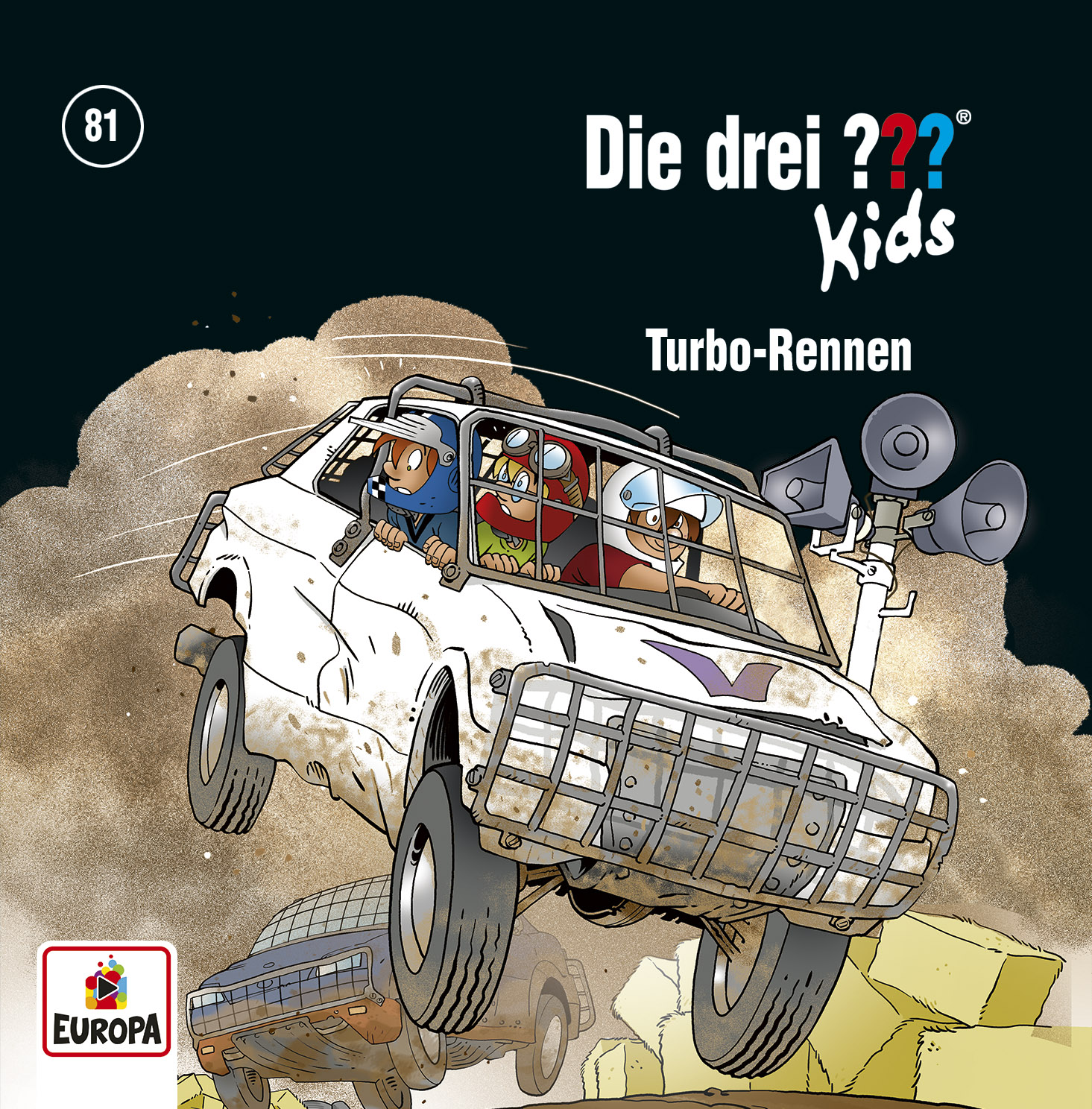Die Drei ??? (Fragezeichen) Kids, Hörspiel-Folge 81: Turbo-Rennen!