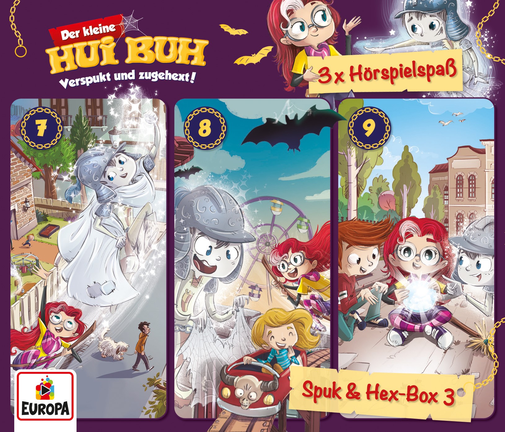 Der kleine Hui Buh - 3er Spuk und Hex-Box