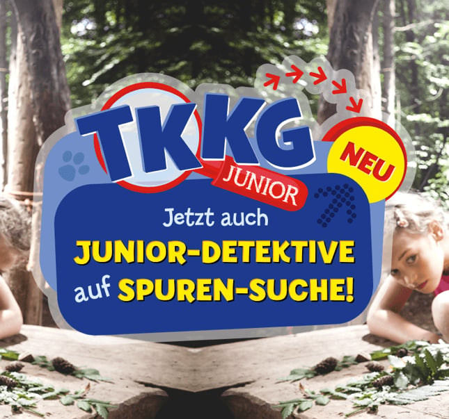 Mit TKKG Junior auf großer Spuren-Suche!