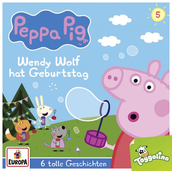 Peppa Pig Hörspiele - Wendy Wolf hat Geburtstag (und 5 weitere Geschichten)