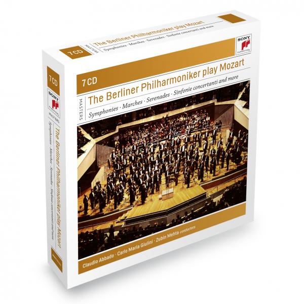 Berliner Philharmoniker - Wolfgang Amadeus Mozart - Great Symphonies, Serenades, Sinfonia concertante - Sony Classical Masters