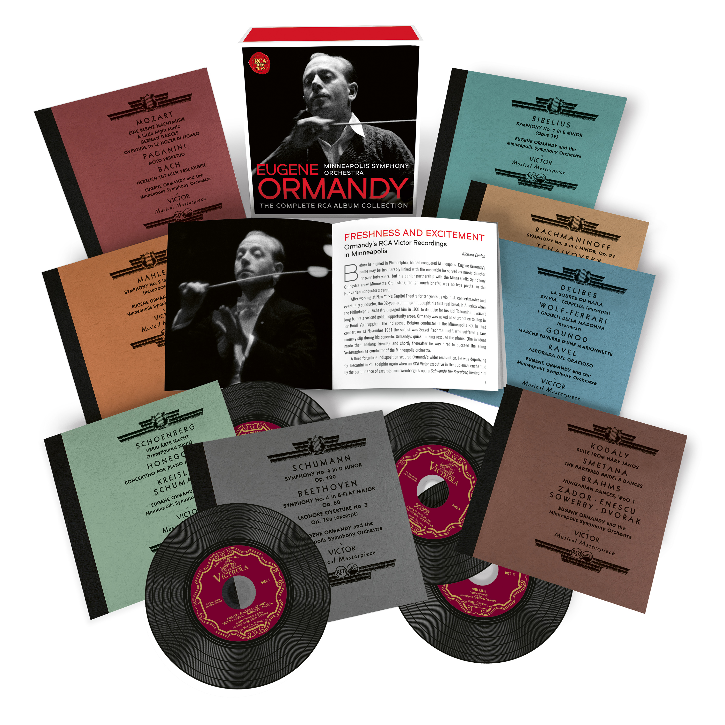 Eugene Ormandy - Eugene Ormandy Conducts the Minneapolis Symphony Orchestra - The Complete RCA Album Collection