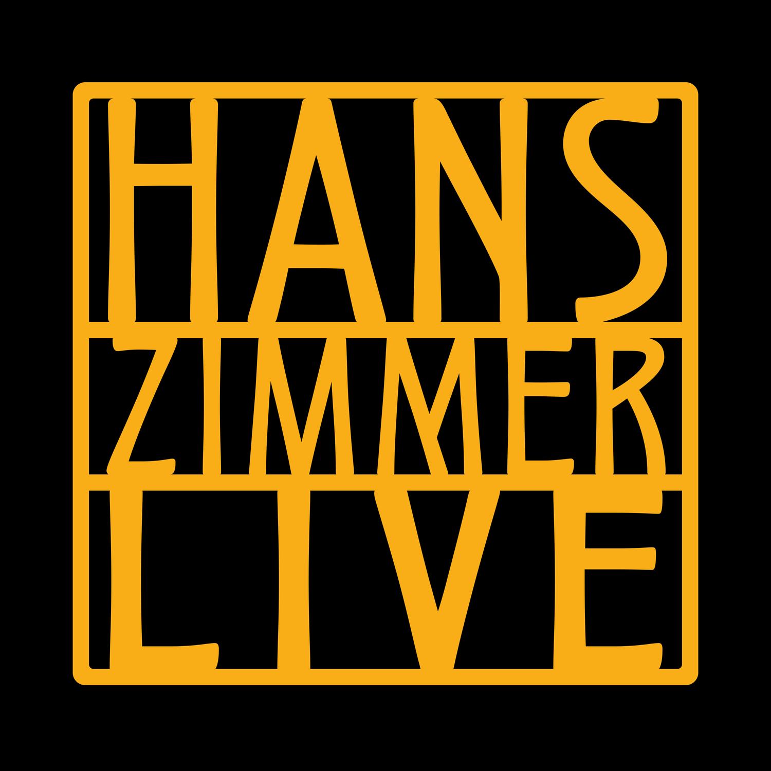 Hans Zimmer Live Album Cover