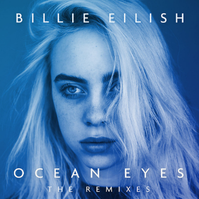 Billie Eilishs Album Ocean Eyes. 