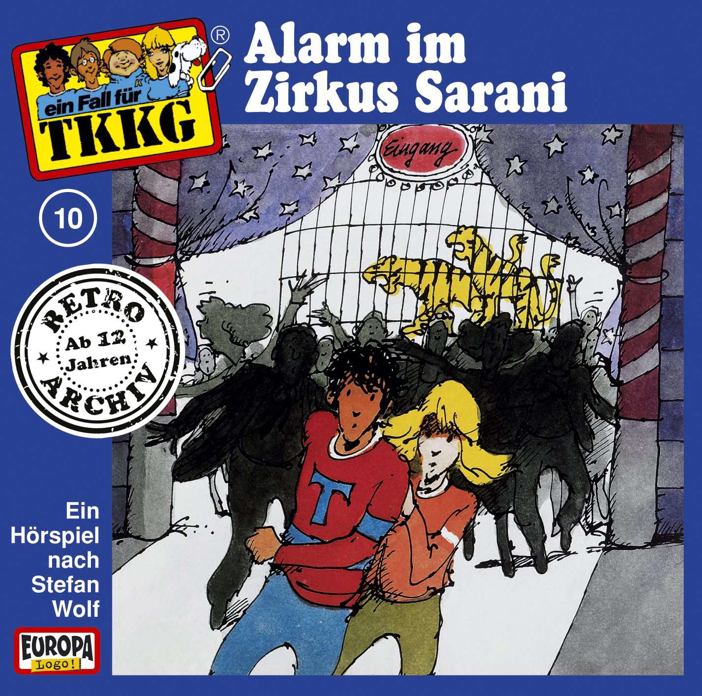 TKKG Retro-Archiv - Alarm im Zirkus Sarani