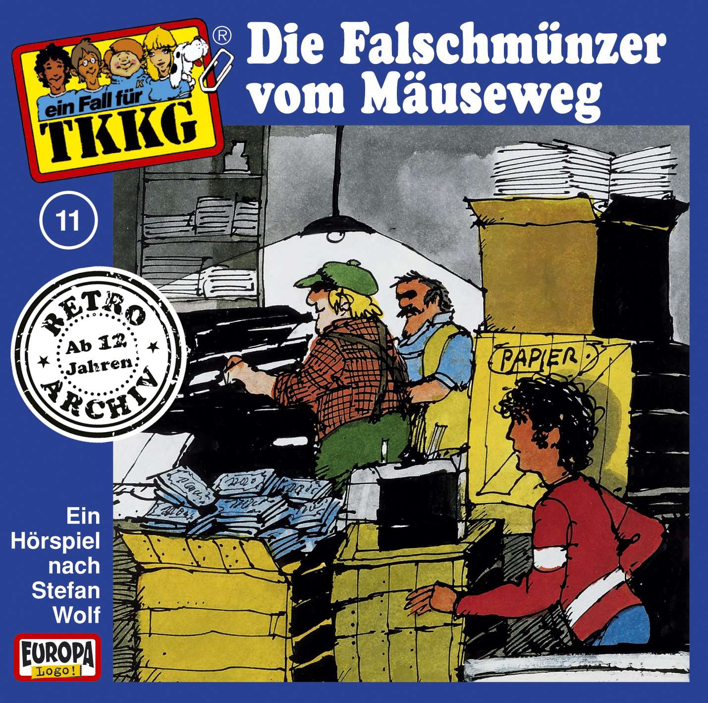 TKKG Retro-Archiv: Die Falschmünzer vom Mäuseweg