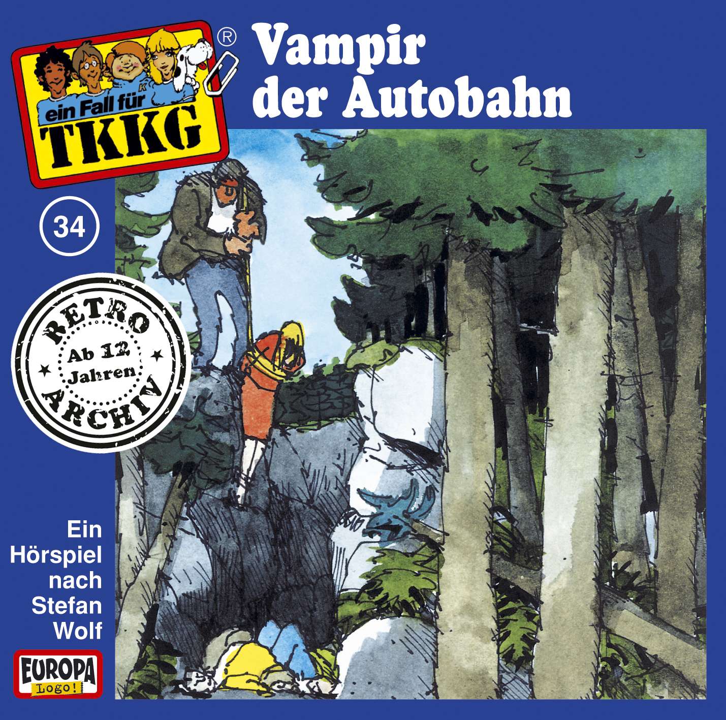 TKKG Retro-Archiv: Vampir der Autobahn