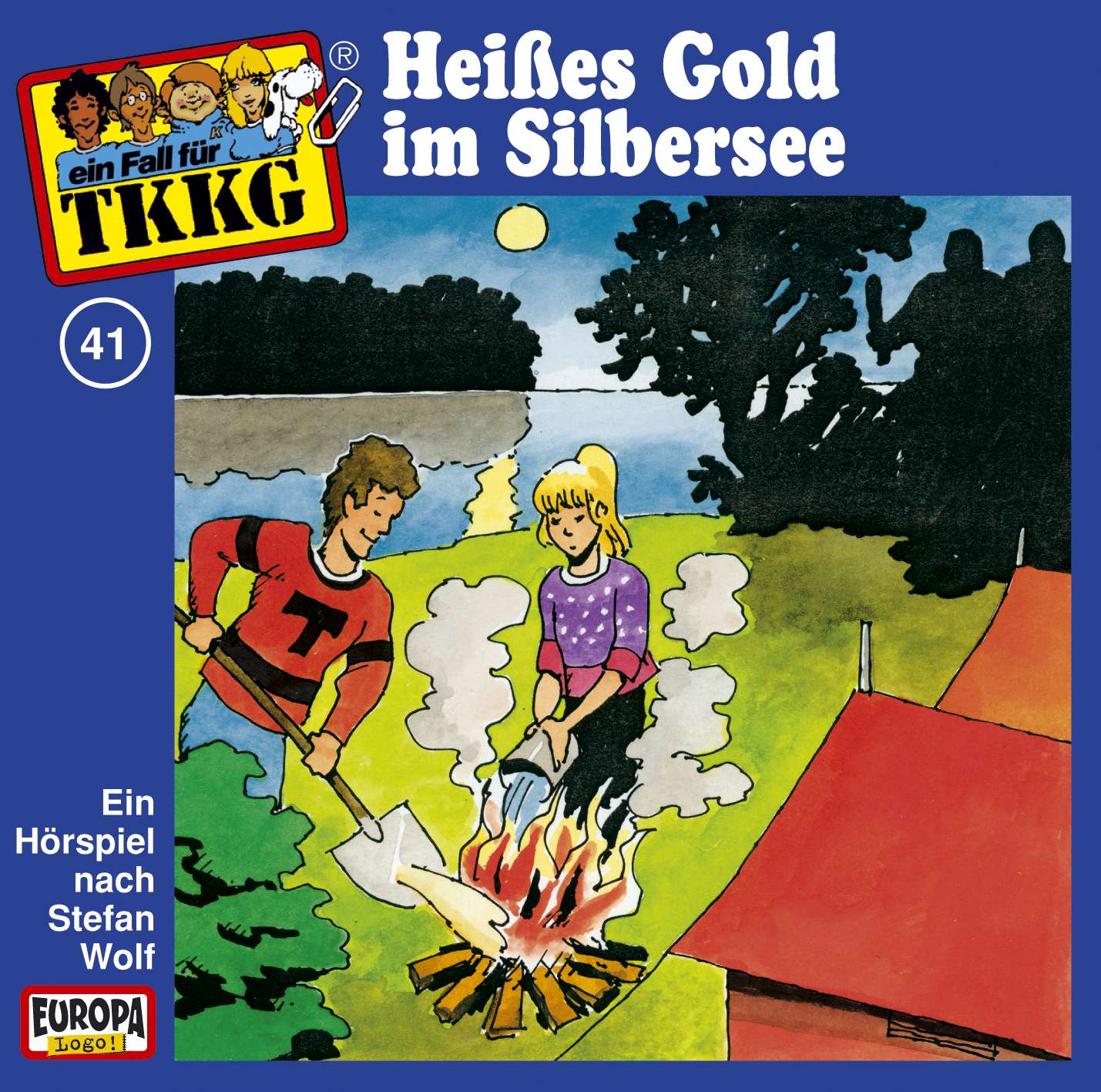 TKKG Retro-Archiv - Heißes Gold im Silbersee
